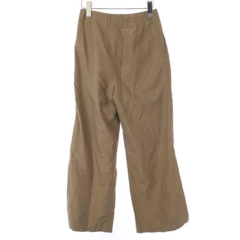 AURALEE オーラリー 20SS SILK COTTON CLOTH WIDE PANTS シルク AURALEE オーラリー 20SS SILK COTTON CLOTH WIDE PANTS シルク