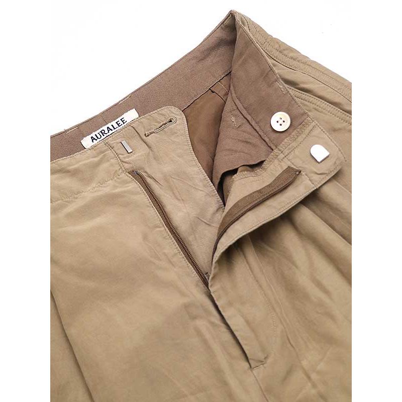 AURALEE オーラリー 20SS SILK COTTON CLOTH WIDE PANTS シルク AURALEE オーラリー 20SS SILK COTTON CLOTH WIDE PANTS シルク