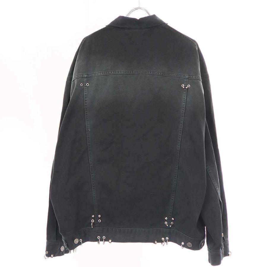 BALENCIAGA バレンシアガ 24SS Pierced Denim Jacket ピアス BALENCIAGA バレンシアガ 24SS Pierced Denim Jacket ピアス