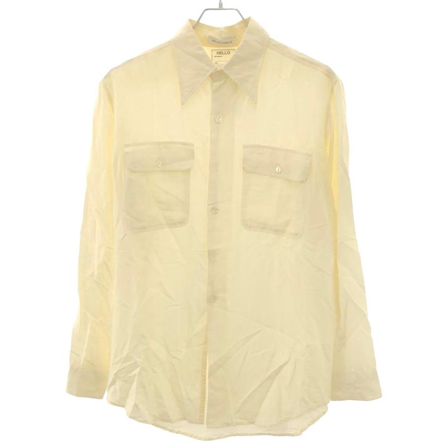 MADISONBLUE - MADISON BLUE マディソンブルー HAMPTON SILK SHIRT ハンプトンシルクシャツ MB174-5006 クリームイエロー系 01(S) MADISON BLUE マディソンブルー HAMPTON SILK SHIRT ハンプトン