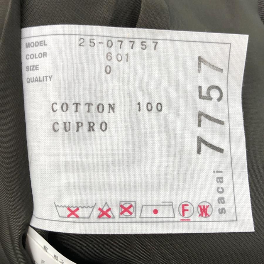 sacai（サカイ） 25SS High Twist Voile Skirt チェックスカート 25  