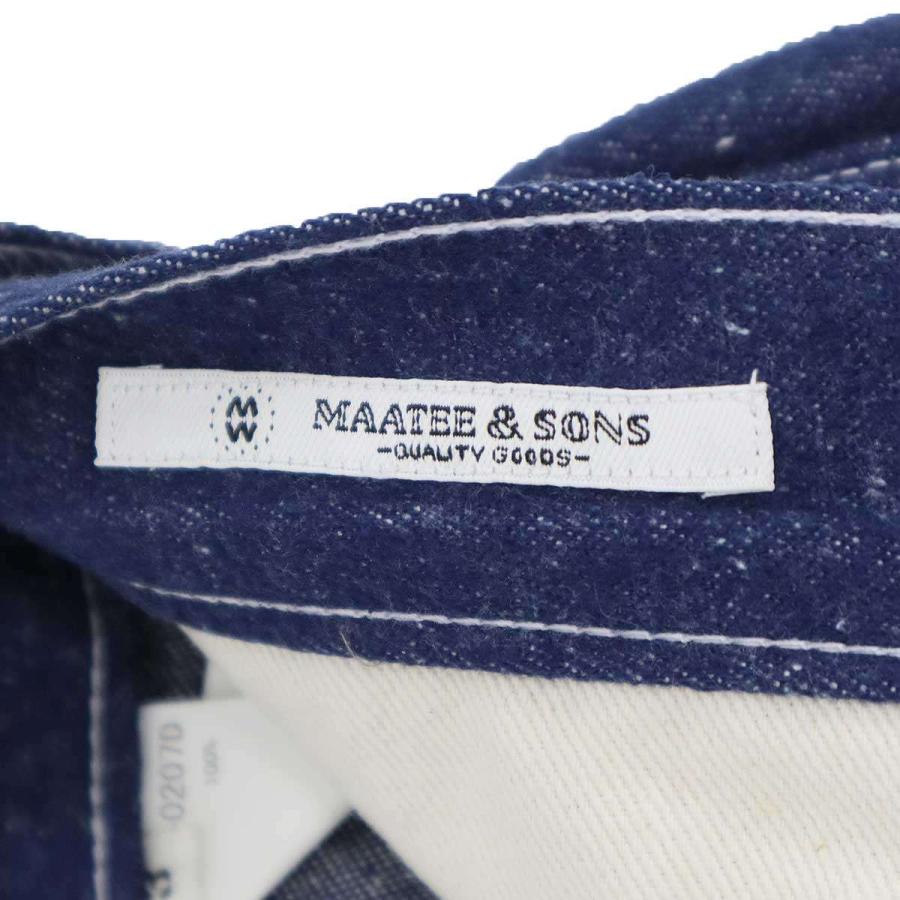 MAATEE＆SONS（マーティーアンドサンズ） WAGAMAMA 別注 シルクネップ