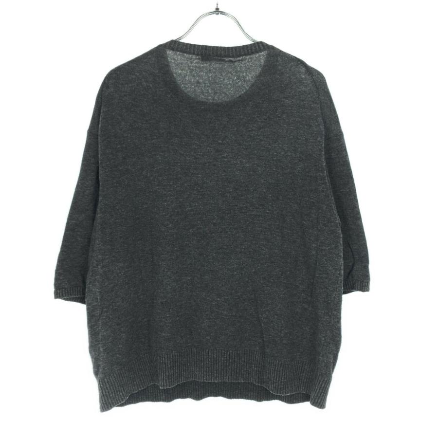 MADISON BLUE マディソンブルー 24AW STONE WASH CREW NECK H/S PO MNS