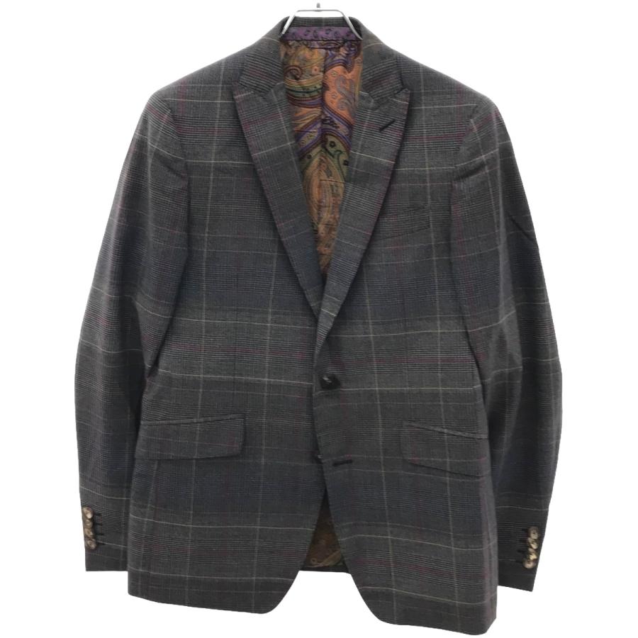 ETRO エトロ　スーツ　表地：毛100%   裏地：キュプラ100％ ETRO エトロスーツ表地：毛100% 裏地：キュプラ100％
