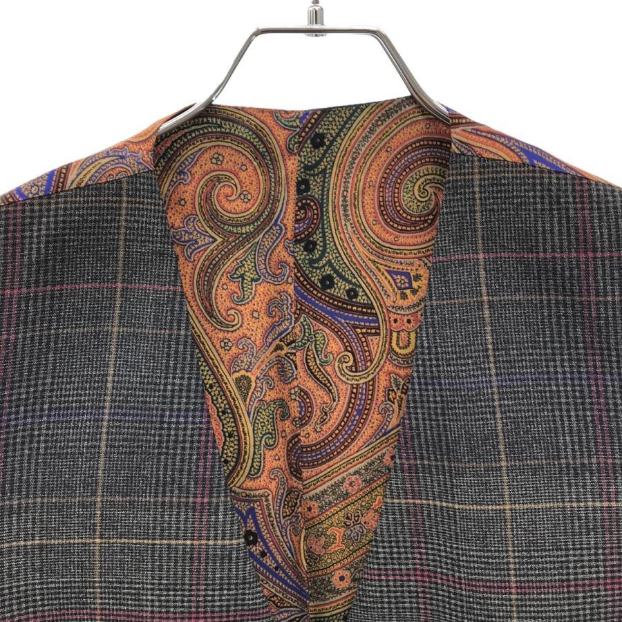 ETRO エトロスーツ表地：毛100% 裏地：キュプラ100％