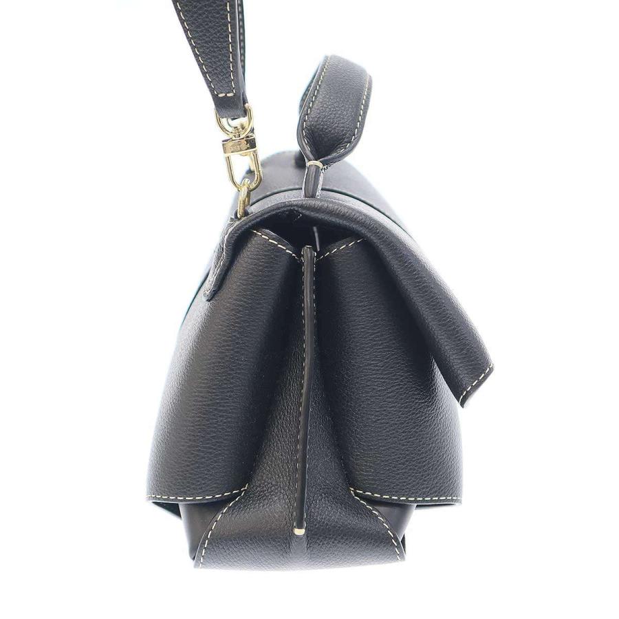 POLENE ポレーヌ　ショルダーバッグ ブラック POLENE ポレーヌ Mokki Mini レザーショルダーバッグ ブラック