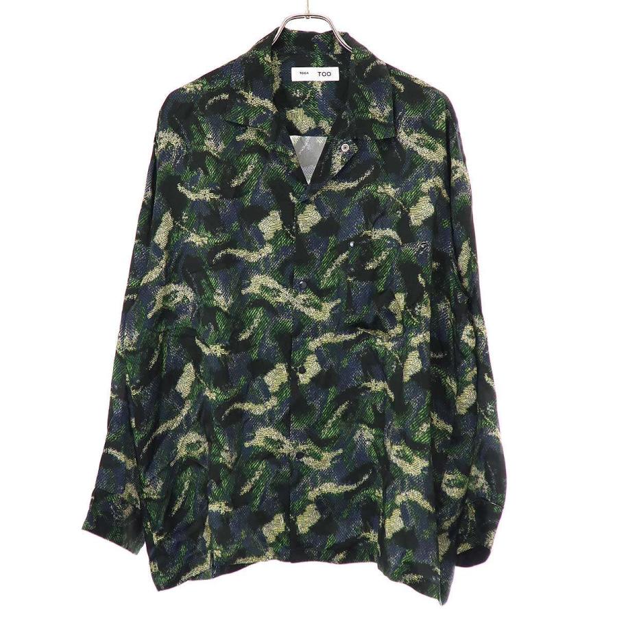 TOGA TOO トーガ トゥ 24AW INNER PRINT SHIRT インナープリント TOGA TOO トーガ トゥ 24AW INNER PRINT SHIRT インナープリント
