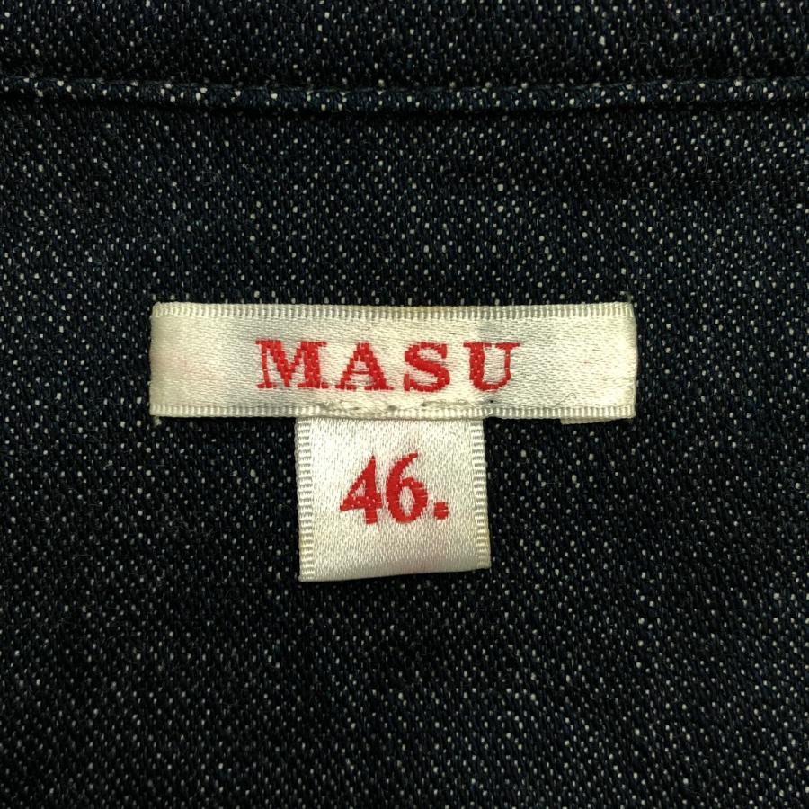 MASU（エムエーエスユー） 21AW MARBLE DENIM SHIRTS マーブルデニム
