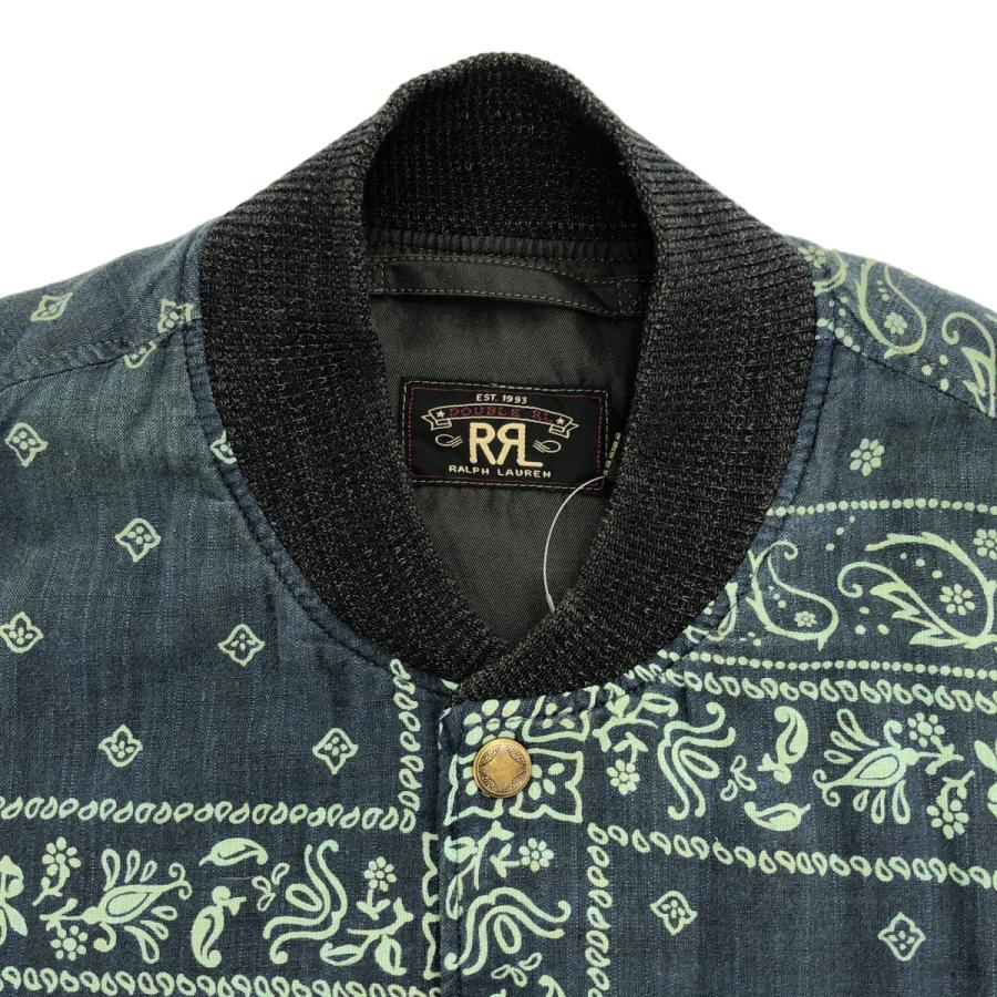Double RL RRL ダブルアールエル 22SS バンダナプリントボンバー 