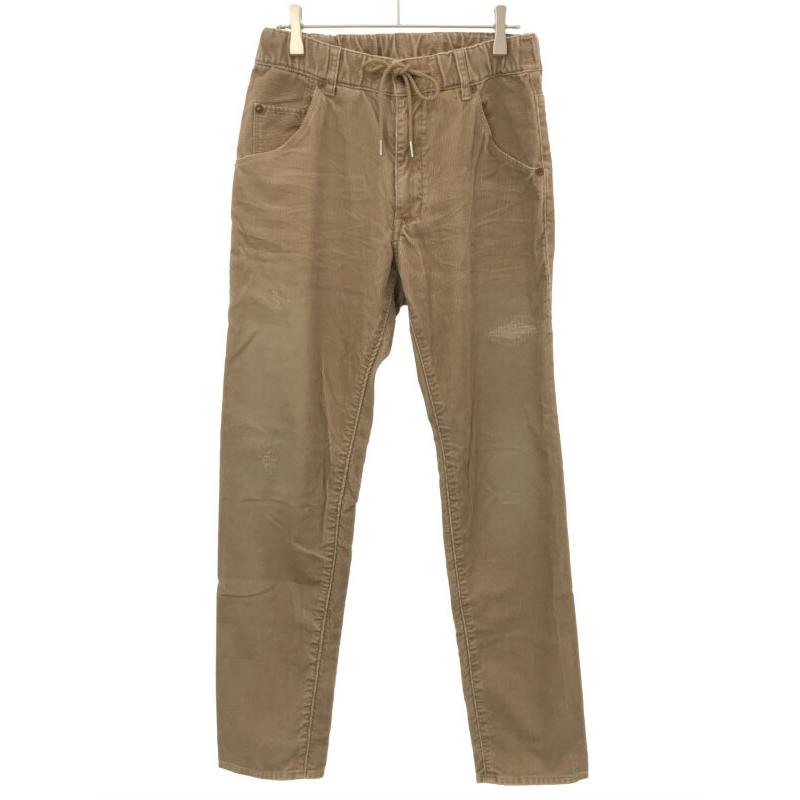 wjk ダヴルジェイケイ リペア加工コーデュロイパンツ ベージュ M 5888 cd09k ITQ75SQ1YAZ4 | wjk
