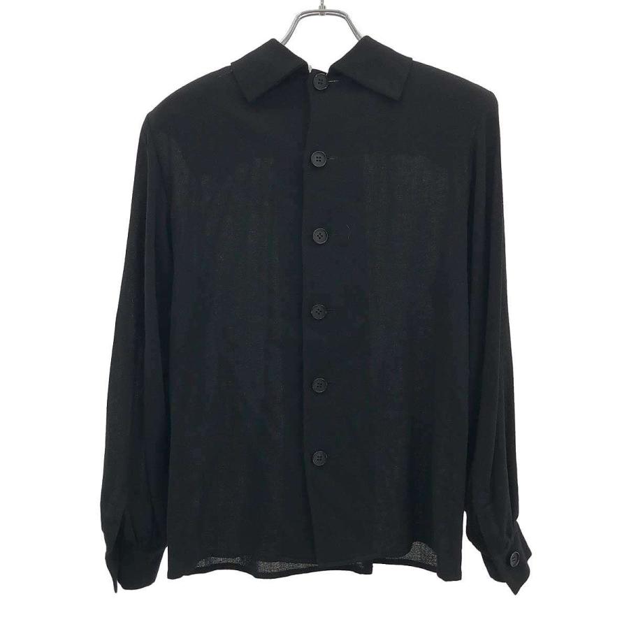 【新品タグ付】 YSL イヴサンローラン ウール100% ブラウス 金ボタン 新品タグ付】 YSL イヴサンローラン ウール100% ブラウス 金ボタン