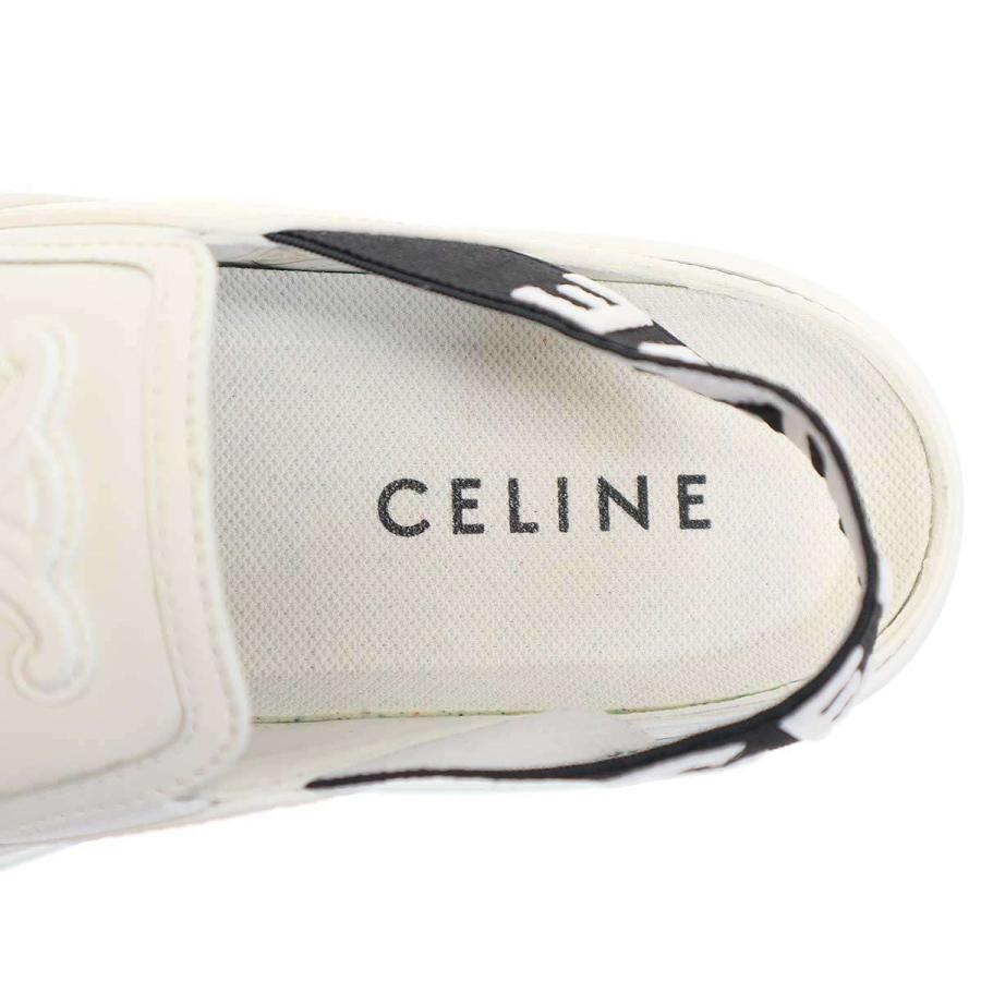 CELINE（セリーヌ） ブロック ウェッジミュール サンダル ホワイト 36