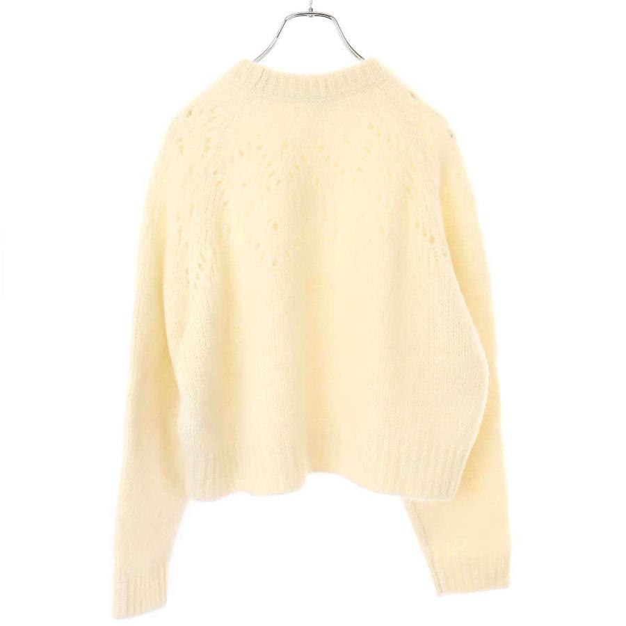 トリオンフ ボートネックセーター / アルパカ＆ウール オフホワイト