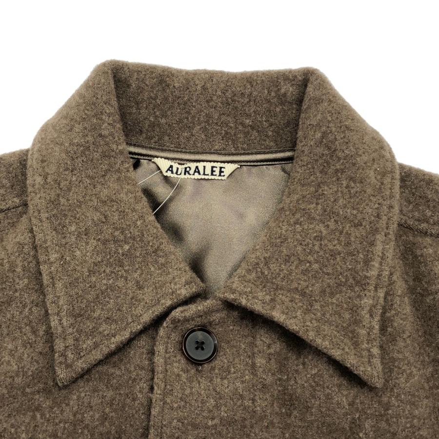 AURALEE（オーラリー） 21AW CASHMERE WOOL BRUSHED JERSEY BIG SHIRTS