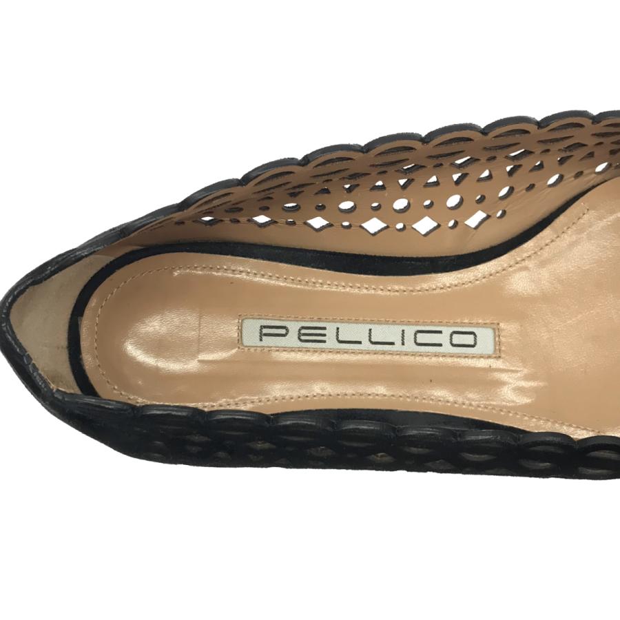 PELLICO（ペリーコ） EMILY カットワークスクエアトゥパンプス