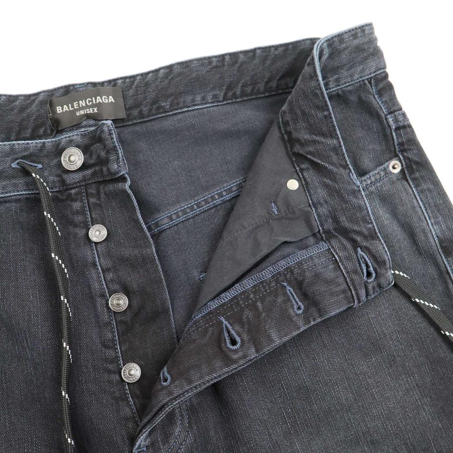 BALENCIAGA バレンシアガ 24SS Drawstring Baggy Jeans バギー BALENCIAGA バレンシアガ 24SS Drawstring Baggy Jeans バギー