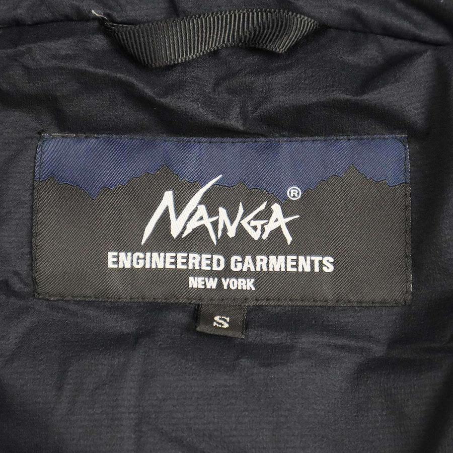 ENGINEERED GARMENTS×NANGA エンジニアド ガーメンツ×ナンガ ZIP COAT ダウンジップコート 24FB-142 ブラック S ITQFYAGZRVLW | Engineered Garments | 02