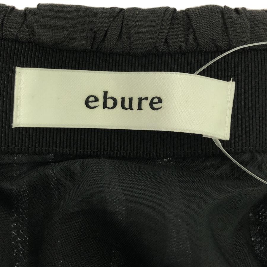 ebure エブール リネンフレアスカート 3310500135 ブラック 36 ebure エブール リネンフレアスカート 3310500135 ブラック 36