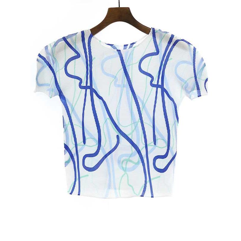 ISSEY MIYAKE me ミーイッセイ ミヤケ 23AW HOWAN ストレッチプリーツT  
