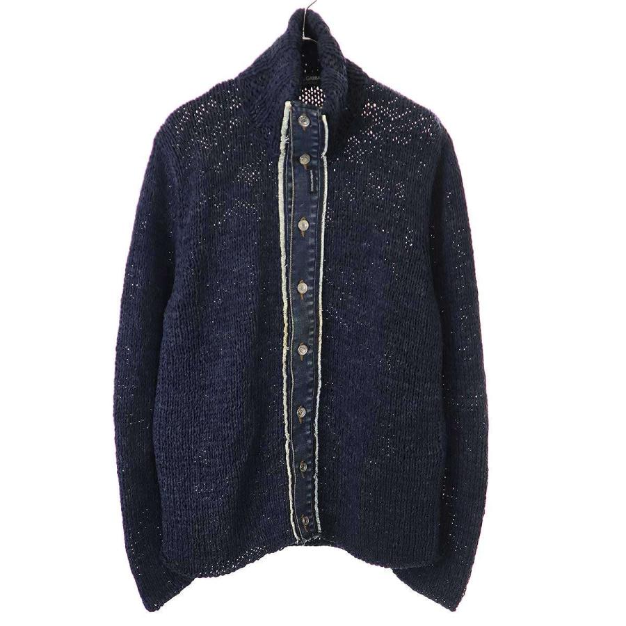 Dolce & Gabbana　ビジュー　アルパカカーディガン　ハイライン Dolce & Gabbana ビジュー アルパカカーディガン 黒タグハイライン
