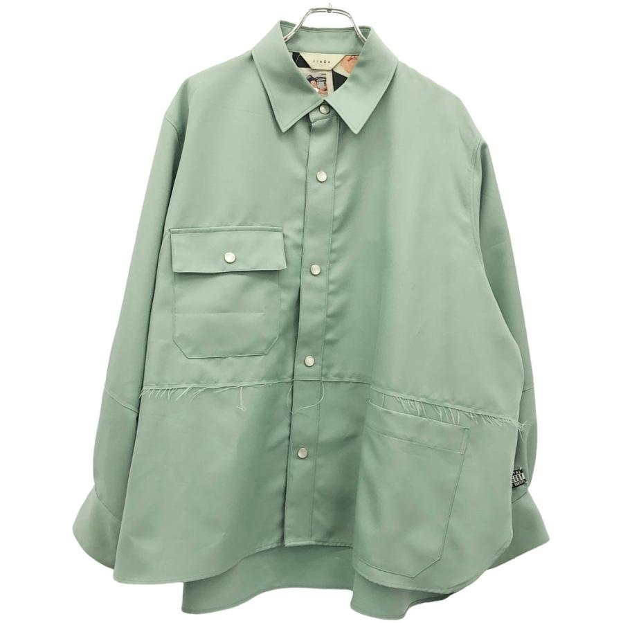 JieDa Jieda ジエダ 21SS CUT OFF OVER SHIRT カットオフ