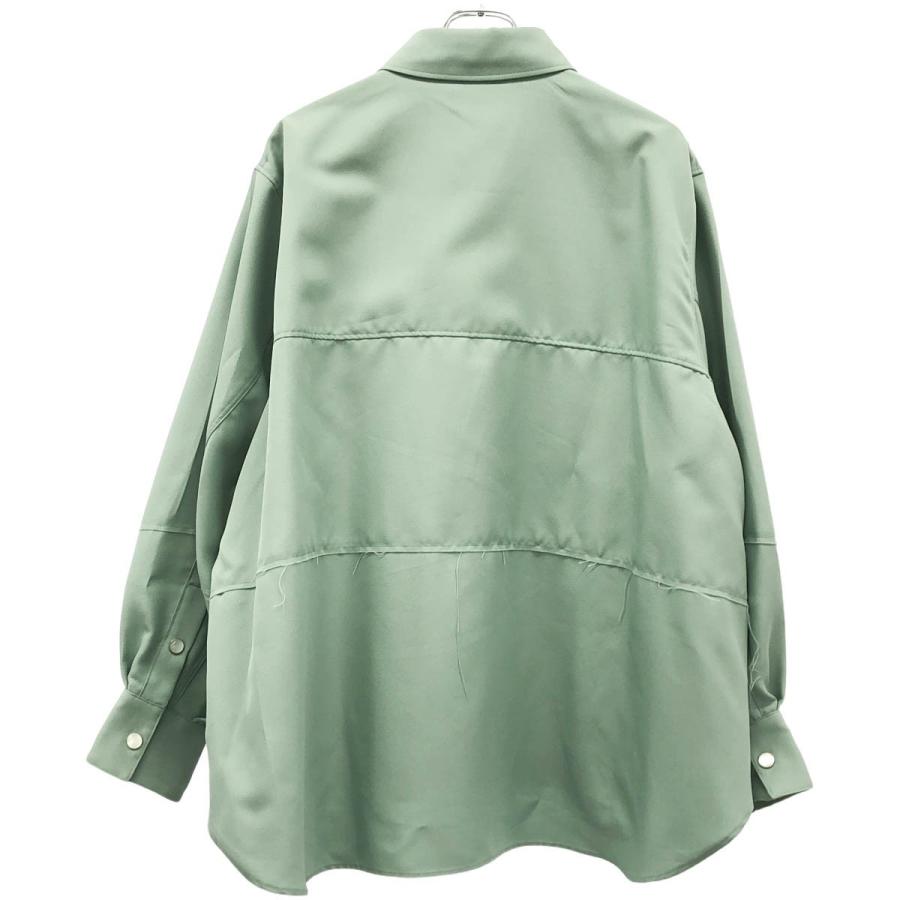 JieDa Jieda ジエダ 21SS CUT OFF OVER SHIRT カットオフ