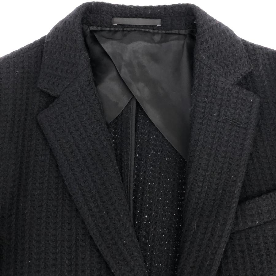 超希少　グッチ　GUCCI テーラードジャケット　カシミヤ　ブラック　46 M GUCCI - GUCCI グッチ テーラードジャケット 46(M位) 黒 【古着