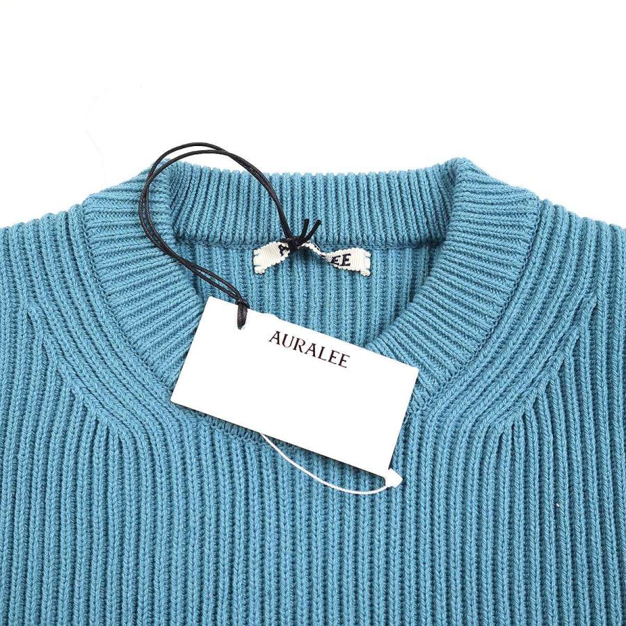 AURALEE オーラリー 22AW SUPER FINE WOOL RIB KNIT BIG P/O ニットセーター A22AP02RK ブルー 5 ITQJ6ZJ832B4 AURALEE オーラリー 22AW SUPER FINE WOOL RIB KNIT BIG P/O ニットセーター A22AP02RK ブルー 5 ITQJ6ZJ832B4