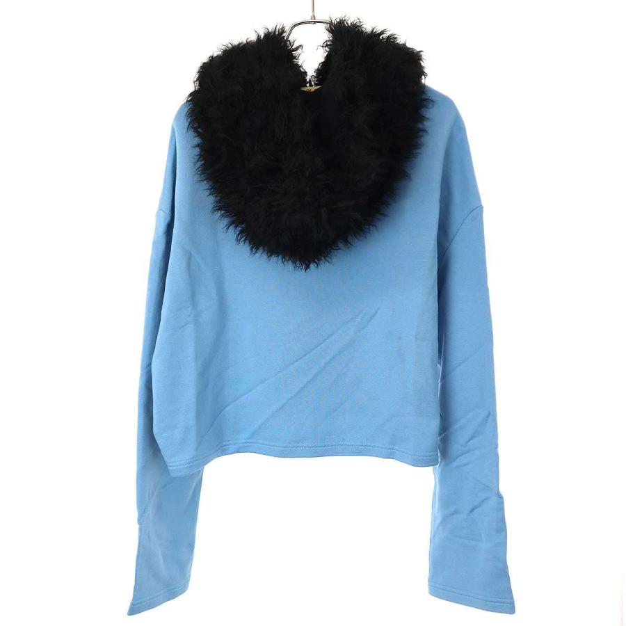 MARNI マルニ 22AW レオパードロゴフーデッドファープルオーバー