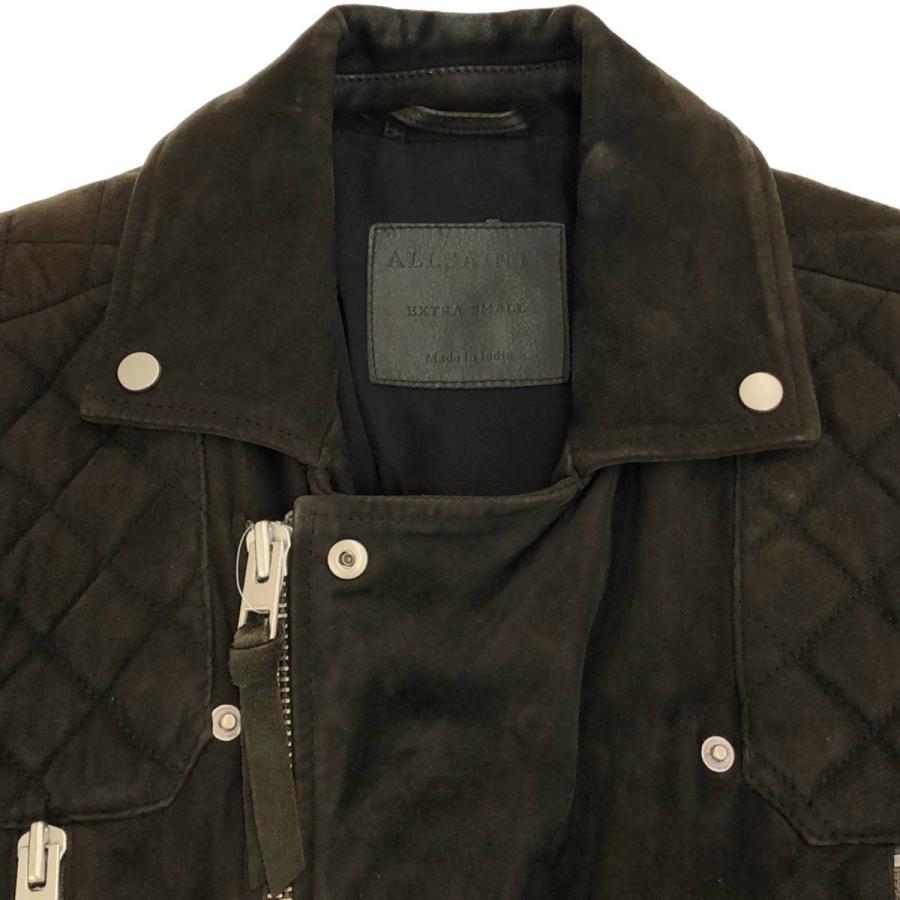 ALLSAINTS オールセインツ Imara Suede Biker Jacket スウェードレザー