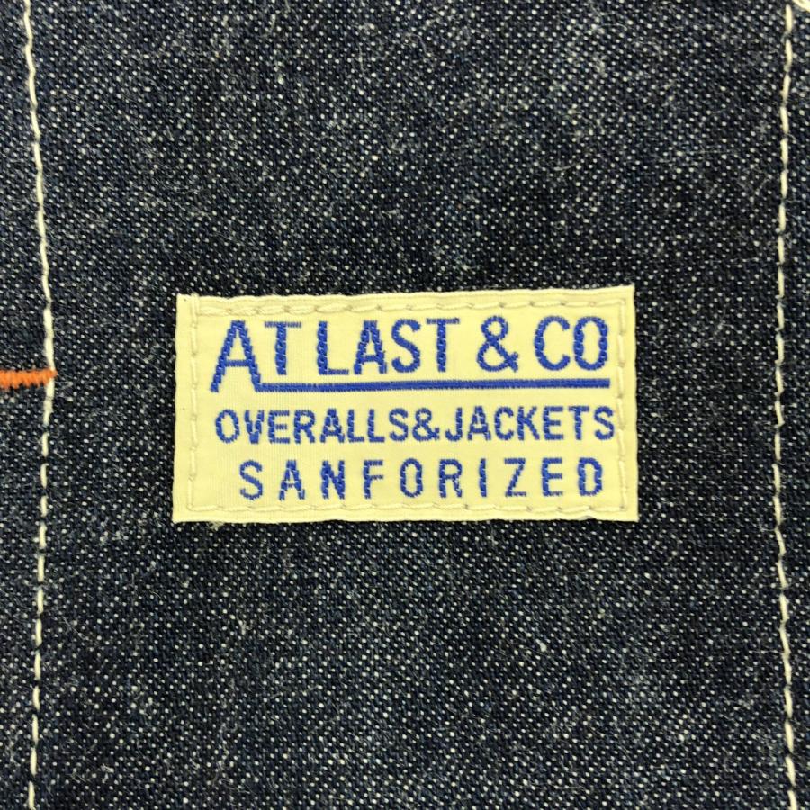 At Last & Co アットラスト Lot663 Coverall Jacket デニム