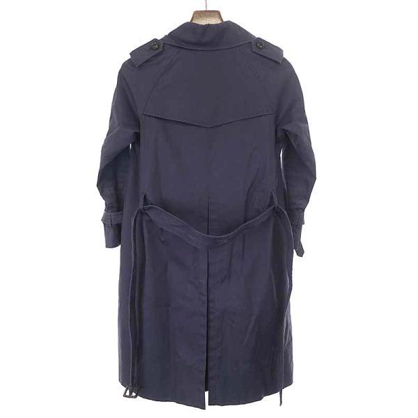 ビューティフルピープル ライナー付き ロングトレンチコート 36 beautiful people ビューティフルピープル ライナー付きコットン