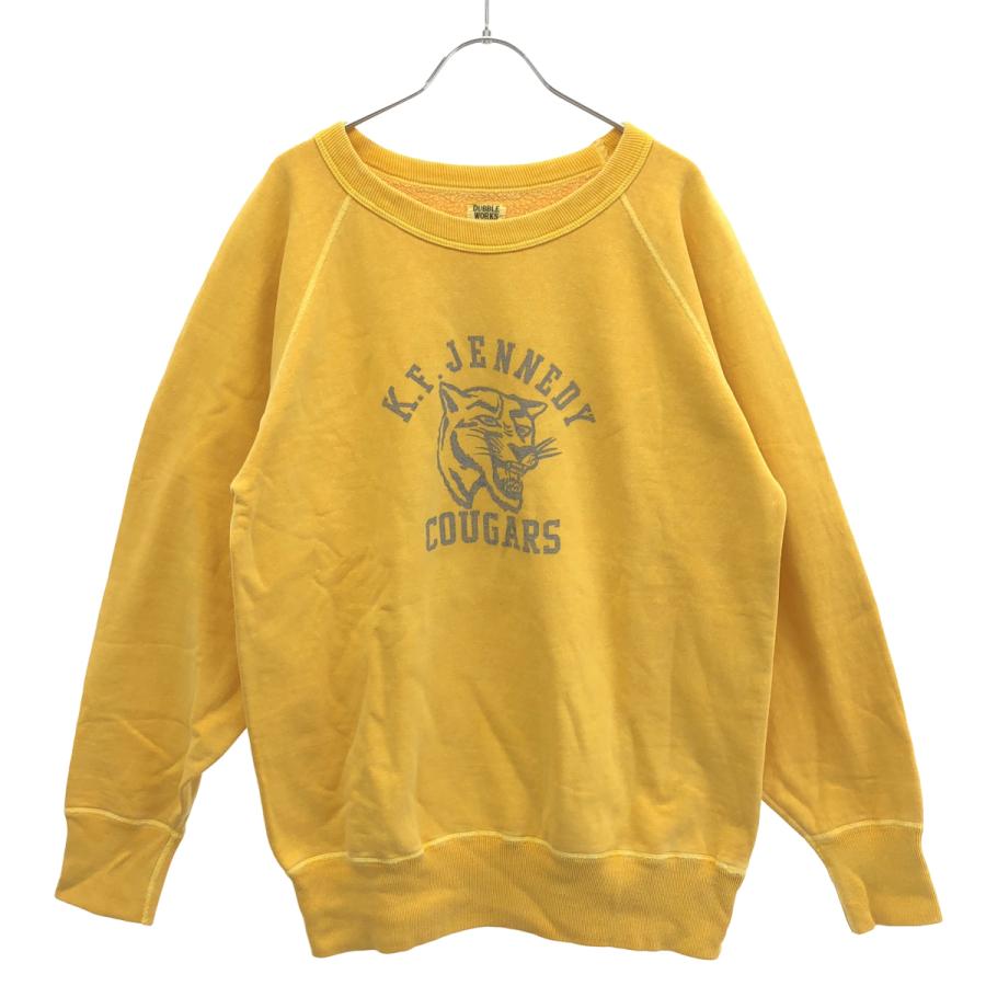 DUBBLE WORKS ダブルワークス COUGARS ラフィシンカー裏毛 スウェット 