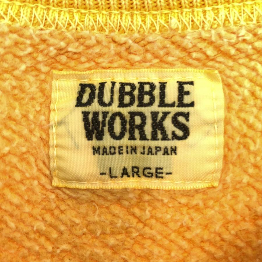 DUBBLE WORKS ダブルワークス COUGARS ラフィシンカー裏毛 スウェット 