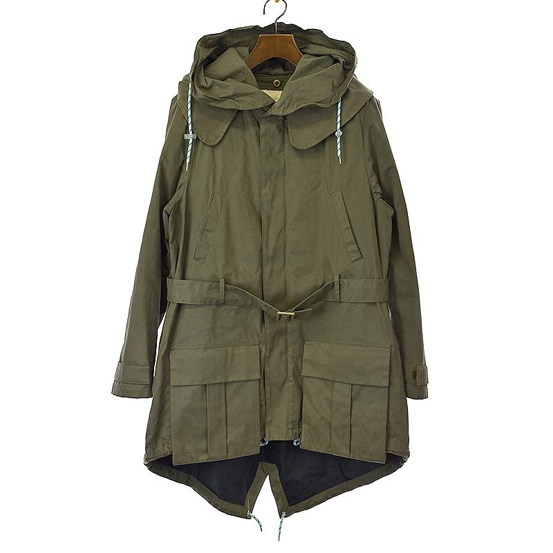 OFF-WHITE オフホワイト 16AW フェイクファーライナー モッズコート 