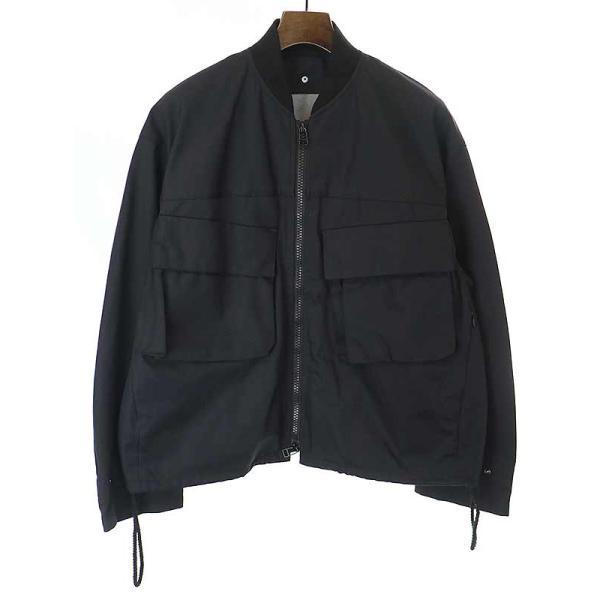 INVERT インバート 4WAY SHORT BLOUSON デザインブルゾン コート  ブラック 2 INVERT インバート 4WAY SHORT BLOUSON デザインブルゾン コート