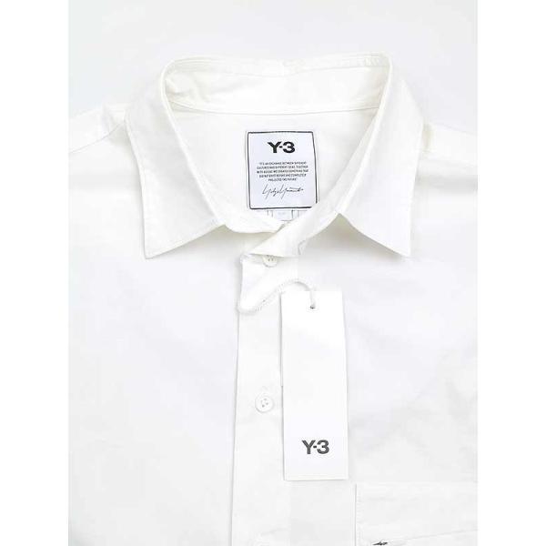 Y-3 ワイスリー 22SS M CLASSIC C L BUTTON D SHIRT ジップポケットシャツ HB3406 ホワイト サイズ:S メンズ ITQQDLQEFVMO｜modescape｜03