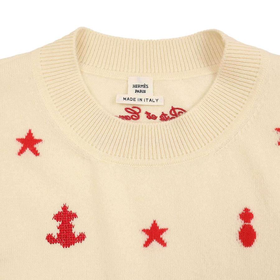 HERMES エルメス 21SS Poste et Cavalerie カシミヤニットワンピース