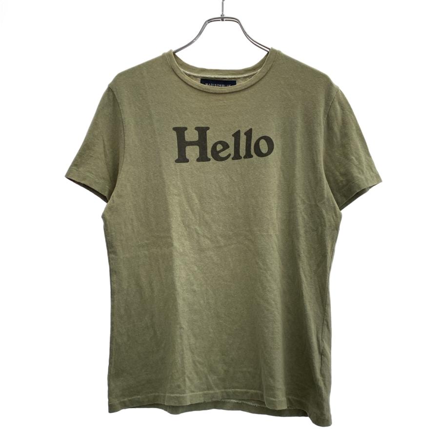 『MADISONBLUE』マディソンブルー (S) Hello 半袖Tシャツ HELLO TEE SPANGLE | CUT&SEWN | MADISONBLUE