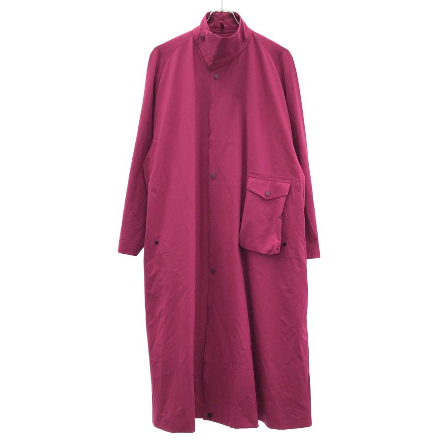 HYKE（ハイク） 23SS P/R MILITARY COAT ミリタリーコート 231-17376