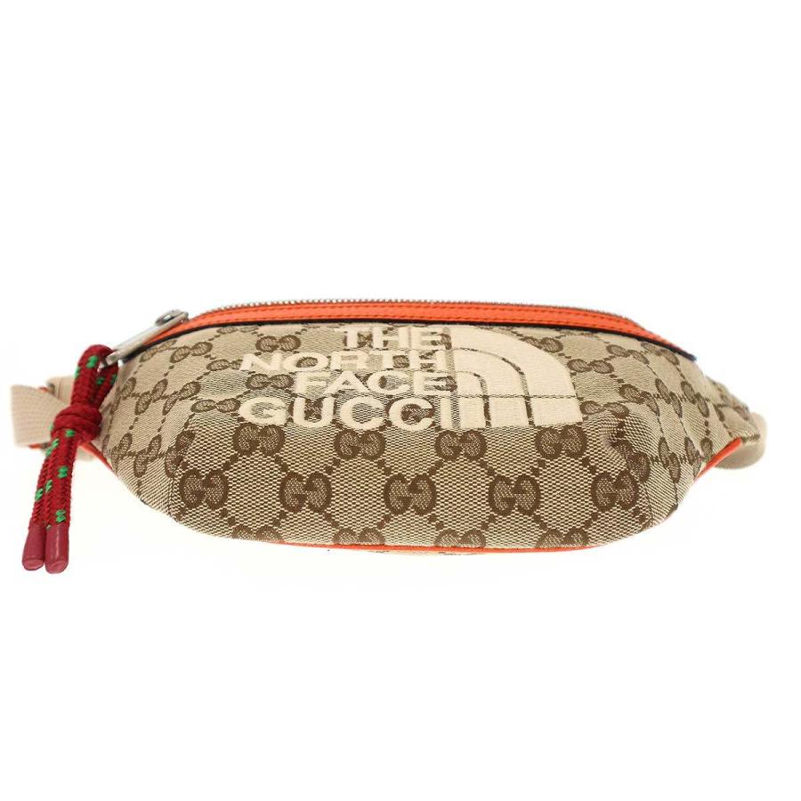 GUCCI×THE NORTH FACE グッチ ノースフェイス Belt Bag GGキャンバス