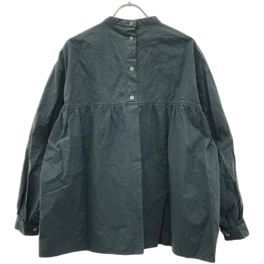 holk ホーク 24SS back button blouse バックボタンギャザーシャツ 