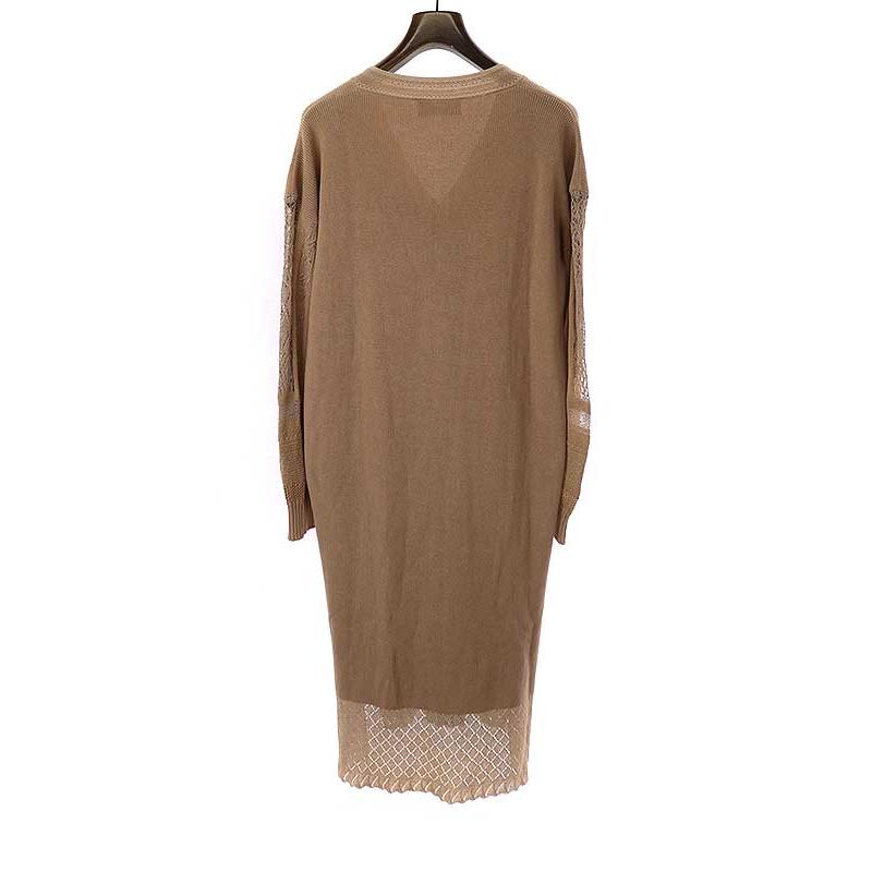 Mame Kurogouchi ワンピース ベージュ　サイズ1　75900円 Mame Kurogouchi ワンピース ベージュ サイズ1 75900円 Mame