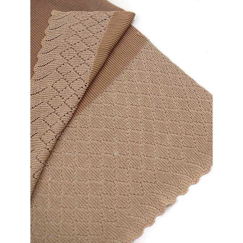 Mame Kurogouchi ワンピース ベージュ　サイズ1　75900円 mame kurogouchi マメ クロゴウチ20SS Mixed Fabric Dress V