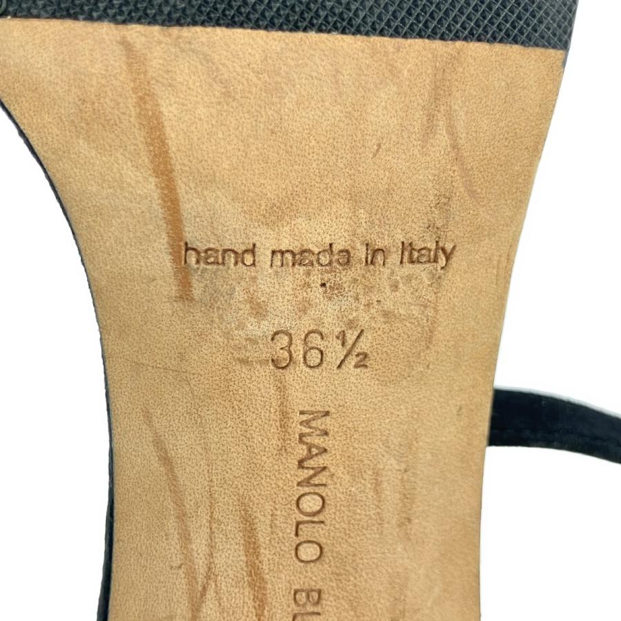 MANOLO BLAHNIK マノロブラニク Chaos スウェードヒールサンダル  