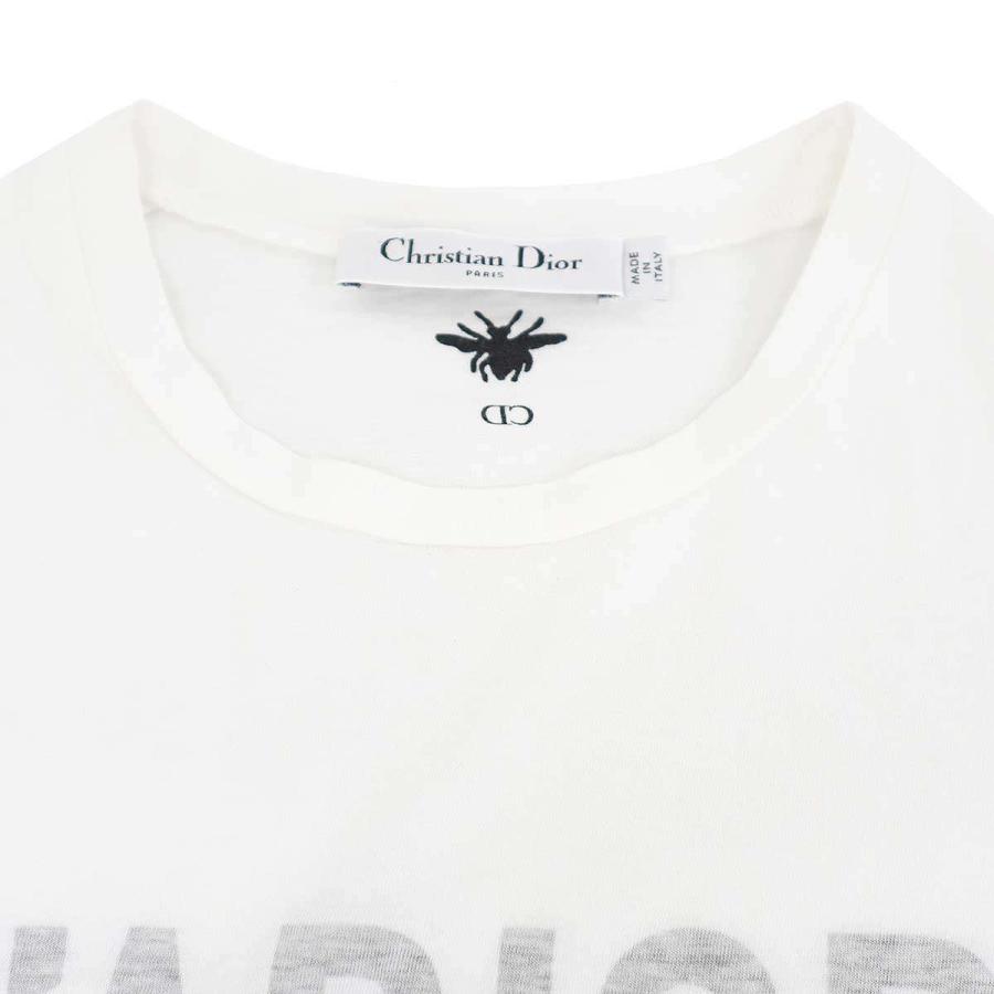 Christian Dior クリスチャンディオール J'ADIOR 8 ナンバリングプリントTシャツ 213T03TC001 ホワイト XS Christian Dior（クリスチャン・ディオール） J'ADIOR 8 ナンバリング