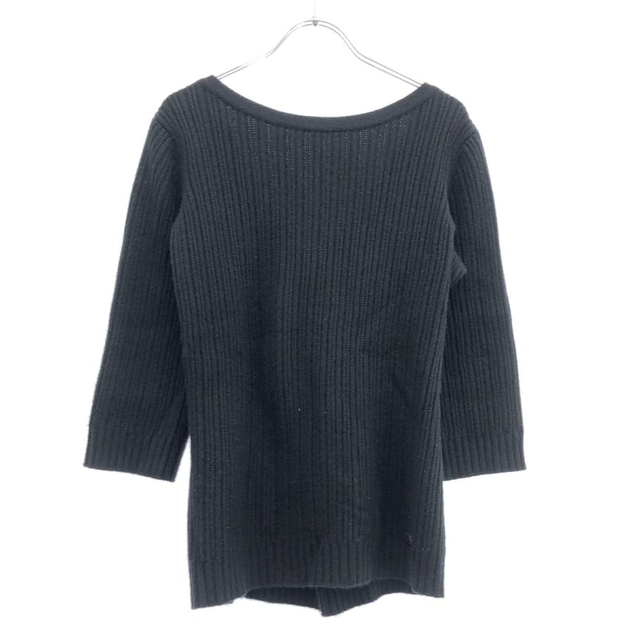 CHANEL（シャネル） カシミヤニットセーター P42912K04372 ブラック 36