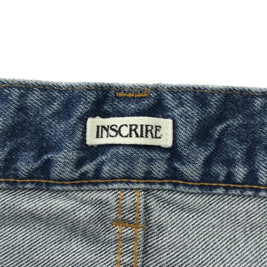 INSCRIRE アンスクリア 23SS color block straight カラーブロック 