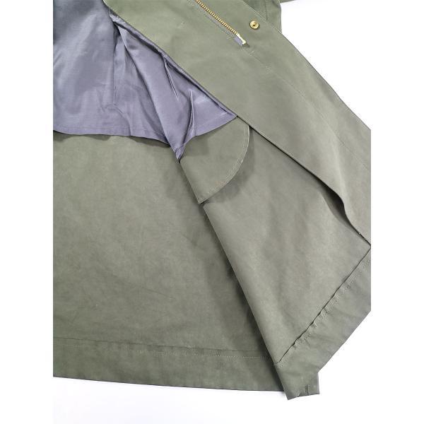 salvy;（サヴィー） salvy 15AW HIGH COUNT SMOOTH HOODED COAT フード 