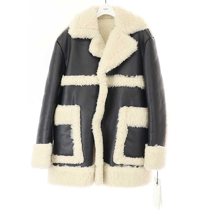 sacai サカイ 22AW Faux Shearling Blouson フェイクシアリング